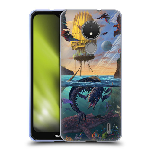 Vincent Hie Key Art Alien World Soft Gel Case for Nokia C21