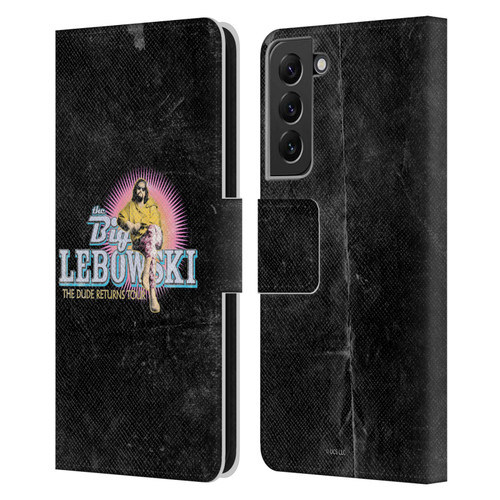 The Big Lebowski Graphics The Dude Returns Leather Book Wallet Case Cover For Samsung Galaxy S22+ 5G