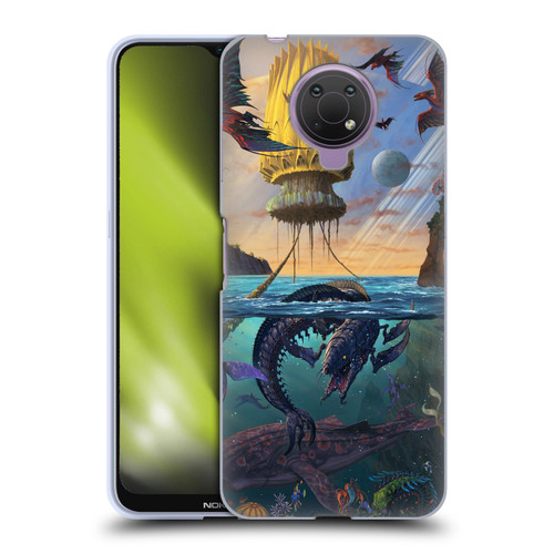 Vincent Hie Key Art Alien World Soft Gel Case for Nokia G10