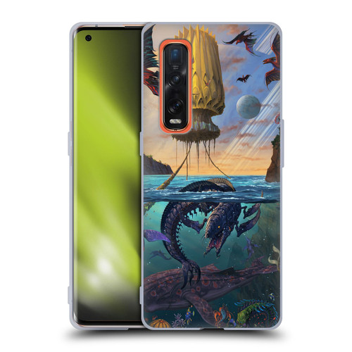 Vincent Hie Key Art Alien World Soft Gel Case for OPPO Find X2 Pro 5G