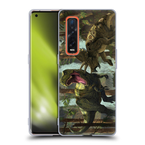 Vincent Hie Key Art Protection Soft Gel Case for OPPO Find X2 Pro 5G