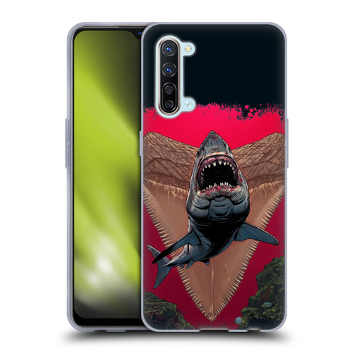 Vincent Hie Key Art Shark Soft Gel Case for OPPO Find X2 Lite 5G