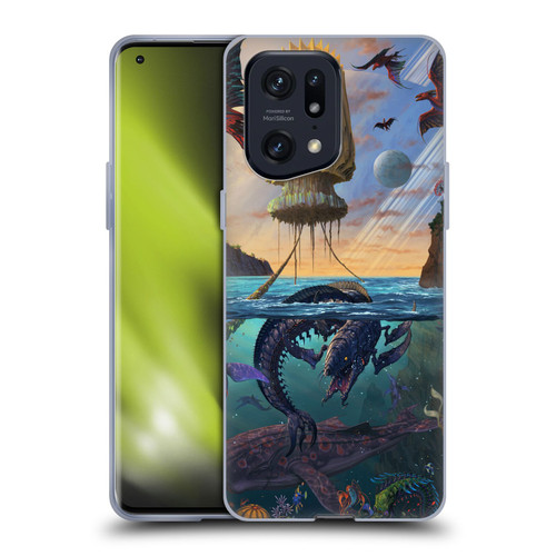 Vincent Hie Key Art Alien World Soft Gel Case for OPPO Find X5 Pro