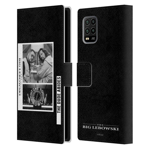 The Big Lebowski Graphics Black And White Leather Book Wallet Case Cover For Xiaomi Mi 10 Lite 5G