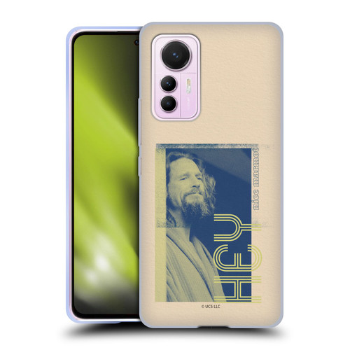 The Big Lebowski Graphics The Dude Soft Gel Case for Xiaomi 12 Lite