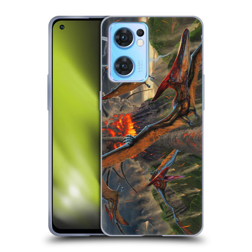 Vincent Hie Key Art Eruption Soft Gel Case for OPPO Reno7 5G / Find X5 Lite