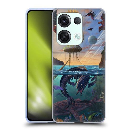 Vincent Hie Key Art Alien World Soft Gel Case for OPPO Reno8 Pro