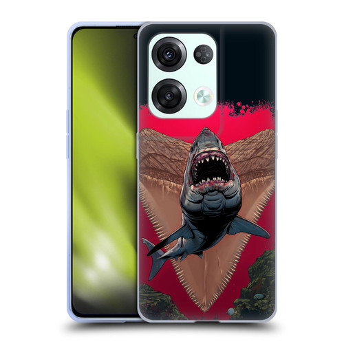 Vincent Hie Key Art Shark Soft Gel Case for OPPO Reno8 Pro