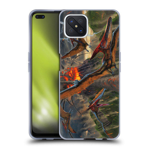 Vincent Hie Key Art Eruption Soft Gel Case for OPPO Reno4 Z 5G