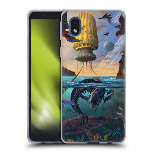 Vincent Hie Key Art Alien World Soft Gel Case for Samsung Galaxy A01 Core (2020)