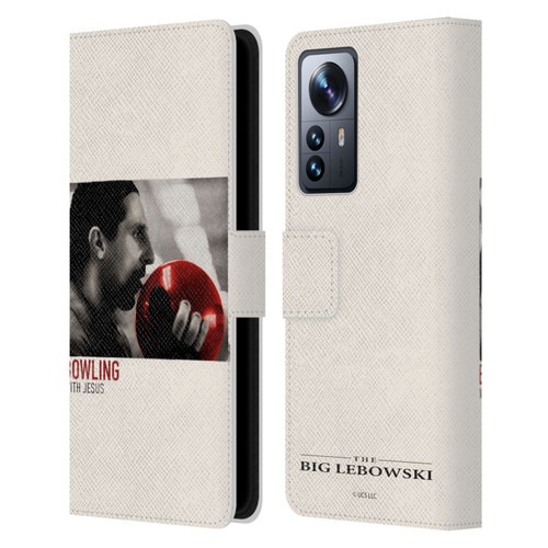 The Big Lebowski Graphics Bowling With Jesus Leather Book Wallet Case Cover For Xiaomi 12 Pro