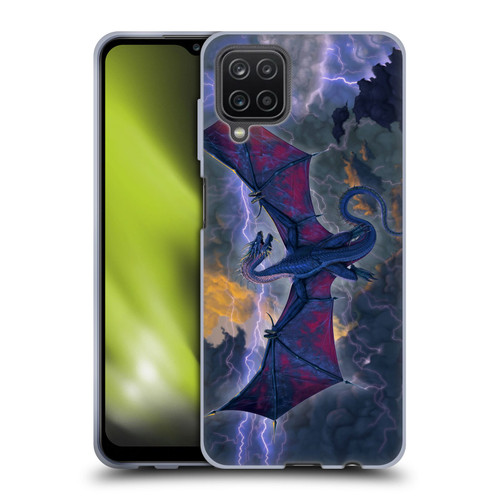 Vincent Hie Key Art Thunder Dragon Soft Gel Case for Samsung Galaxy A12 (2020)