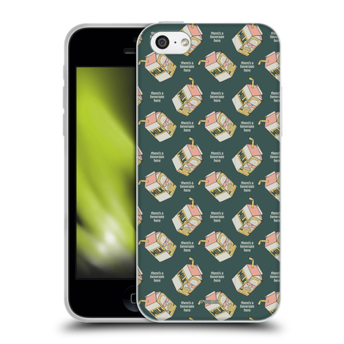 The Big Lebowski Retro The Dude Milk Pattern Soft Gel Case for Apple iPhone 5c