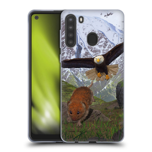 Vincent Hie Key Art The Hunt Soft Gel Case for Samsung Galaxy A21 (2020)