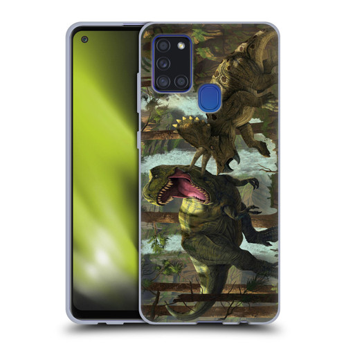 Vincent Hie Key Art Protection Soft Gel Case for Samsung Galaxy A21s (2020)