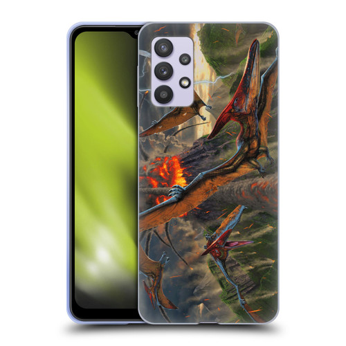 Vincent Hie Key Art Eruption Soft Gel Case for Samsung Galaxy A32 5G / M32 5G (2021)