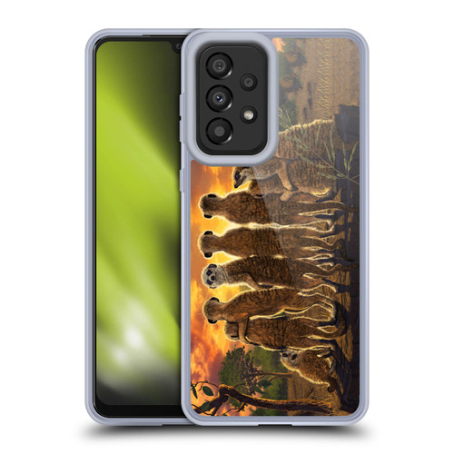 Vincent Hie Key Art Meerkat Family Soft Gel Case for Samsung Galaxy A33 5G (2022)