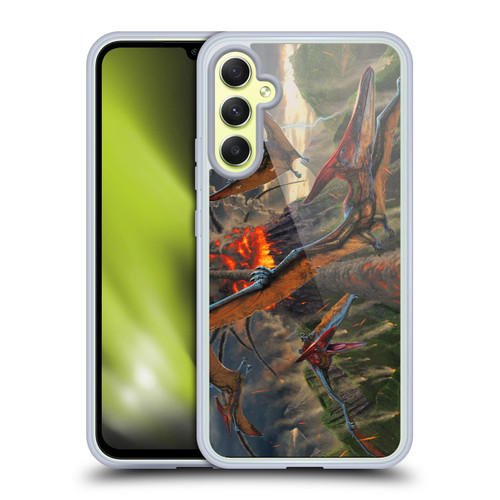 Vincent Hie Key Art Eruption Soft Gel Case for Samsung Galaxy A34 5G