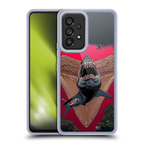 Vincent Hie Key Art Shark Soft Gel Case for Samsung Galaxy A53 5G (2022)