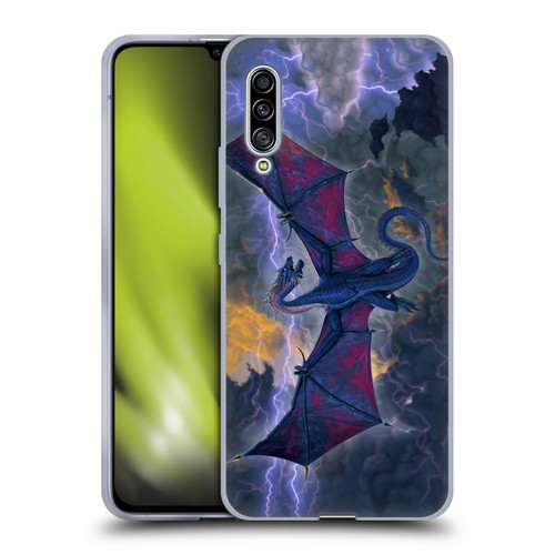 Vincent Hie Key Art Thunder Dragon Soft Gel Case for Samsung Galaxy A90 5G (2019)