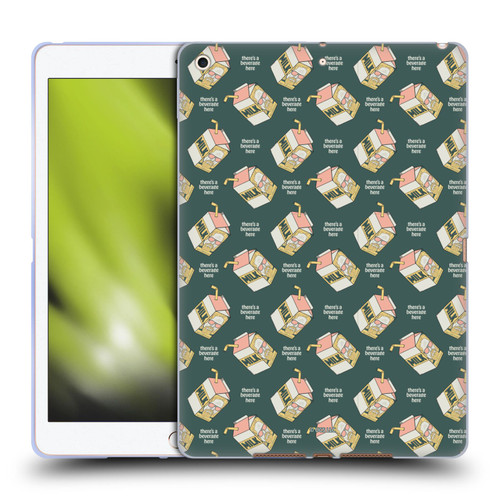 The Big Lebowski Retro The Dude Milk Pattern Soft Gel Case for Apple iPad 10.2 2019/2020/2021