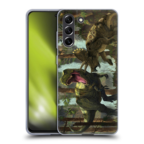 Vincent Hie Key Art Protection Soft Gel Case for Samsung Galaxy S21 FE 5G