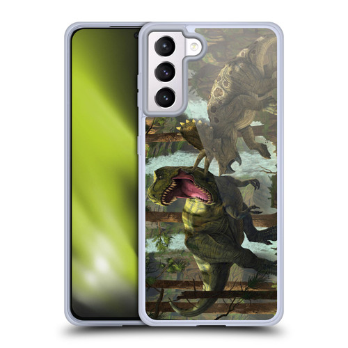 Vincent Hie Key Art Protection Soft Gel Case for Samsung Galaxy S21+ 5G