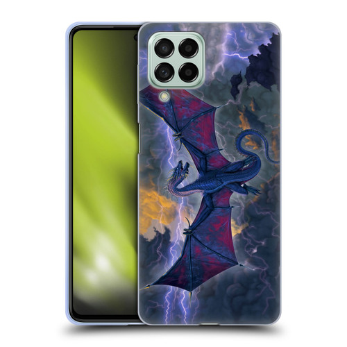 Vincent Hie Key Art Thunder Dragon Soft Gel Case for Samsung Galaxy M53 (2022)