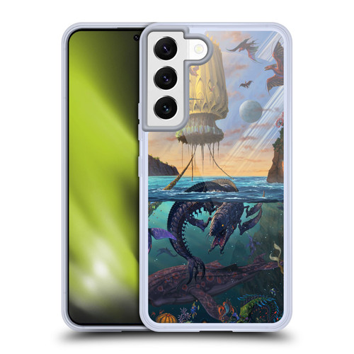 Vincent Hie Key Art Alien World Soft Gel Case for Samsung Galaxy S22 5G