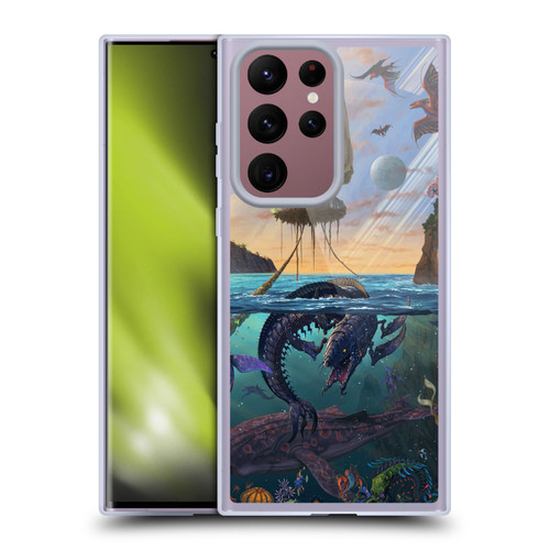 Vincent Hie Key Art Alien World Soft Gel Case for Samsung Galaxy S22 Ultra 5G