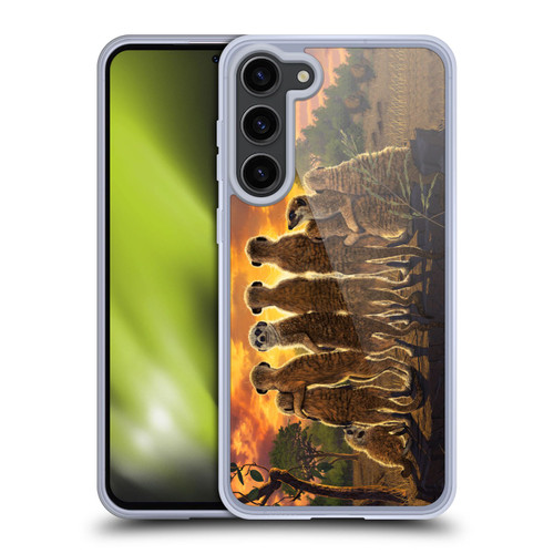 Vincent Hie Key Art Meerkat Family Soft Gel Case for Samsung Galaxy S23+ 5G