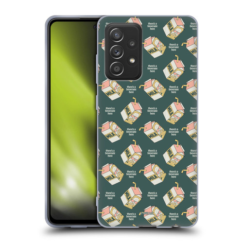 The Big Lebowski Retro The Dude Milk Pattern Soft Gel Case for Samsung Galaxy A52 / A52s / 5G (2021)