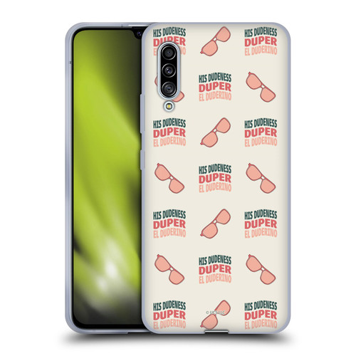 The Big Lebowski Retro El Duderino Pattern Soft Gel Case for Samsung Galaxy A90 5G (2019)
