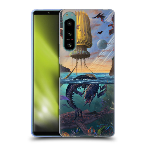 Vincent Hie Key Art Alien World Soft Gel Case for Sony Xperia 5 IV