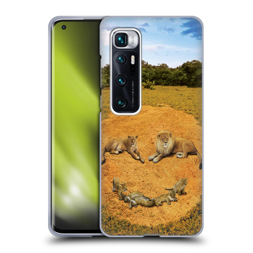 Vincent Hie Key Art A Lion Happiness Soft Gel Case for Xiaomi Mi 10 Ultra 5G