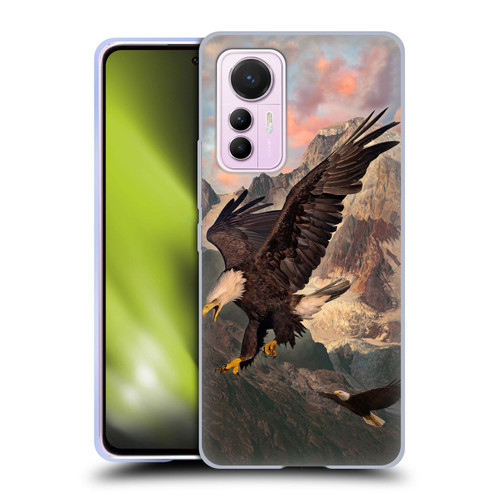 Vincent Hie Key Art Eagle Strike Soft Gel Case for Xiaomi 12 Lite