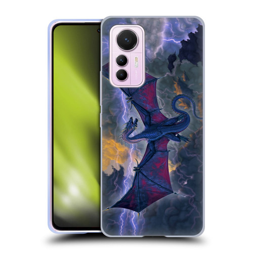 Vincent Hie Key Art Thunder Dragon Soft Gel Case for Xiaomi 12 Lite