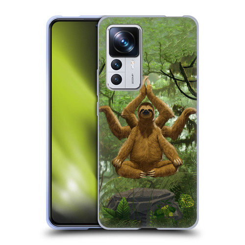 Vincent Hie Key Art Zen Sloth Soft Gel Case for Xiaomi 12T Pro