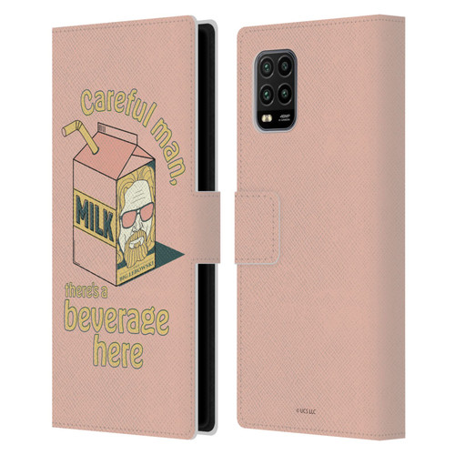 The Big Lebowski Retro The Dude Milk Leather Book Wallet Case Cover For Xiaomi Mi 10 Lite 5G