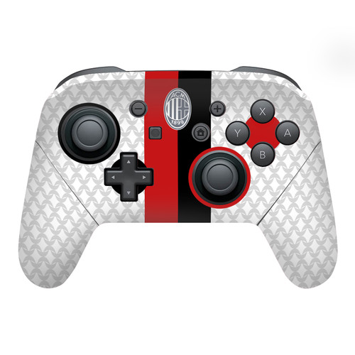 AC Milan 2023/24 Crest Kit Away Vinyl Sticker Skin Decal Cover for Nintendo Switch Pro Controller