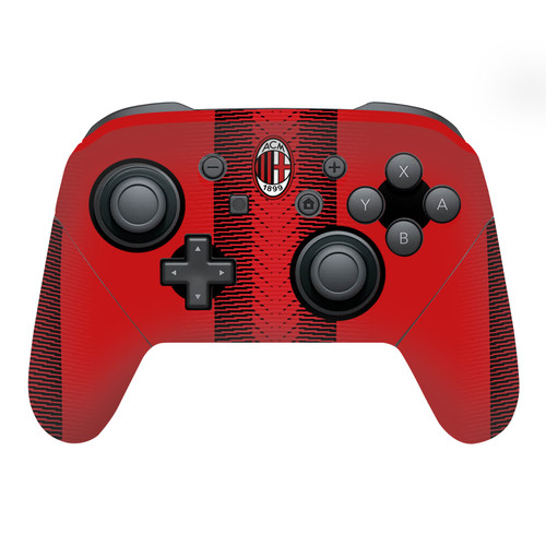 AC Milan 2023/24 Crest Kit Home Vinyl Sticker Skin Decal Cover for Nintendo Switch Pro Controller