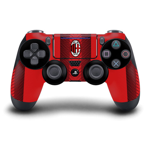 AC Milan 2023/24 Crest Kit Home Vinyl Sticker Skin Decal Cover for Sony DualShock 4 Controller
