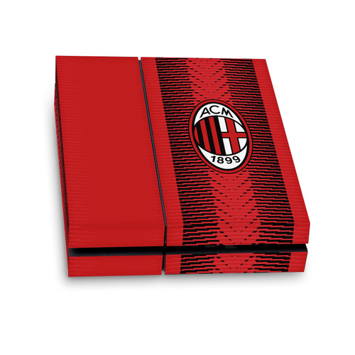 AC Milan 2023/24 Crest Kit Home Vinyl Sticker Skin Decal Cover for Sony PS4 Console