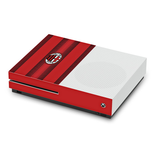 AC Milan 2023/24 Crest Kit Home Vinyl Sticker Skin Decal Cover for Microsoft Xbox One S Console