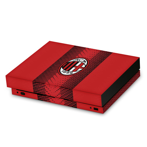 AC Milan 2023/24 Crest Kit Home Vinyl Sticker Skin Decal Cover for Microsoft Xbox One X Console