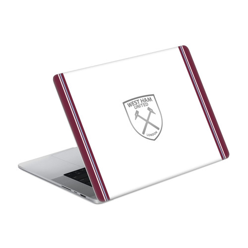 West Ham United FC 2023/24 Crest Kit Away Vinyl Sticker Skin Decal Cover for Apple MacBook Pro 14" A2442