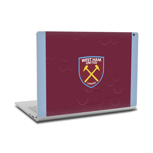 West Ham United FC 2023/24 Crest Kit Home Vinyl Sticker Skin Decal Cover for Microsoft Surface Book 2