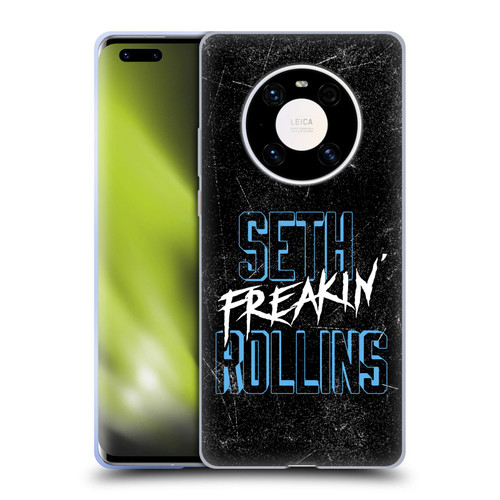WWE Seth Rollins Logotype Soft Gel Case for Huawei Mate 40 Pro 5G