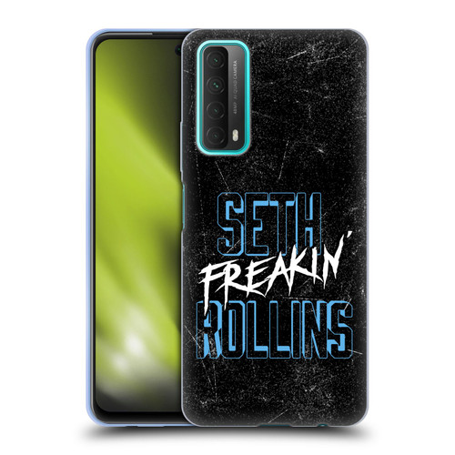 WWE Seth Rollins Logotype Soft Gel Case for Huawei P Smart (2021)
