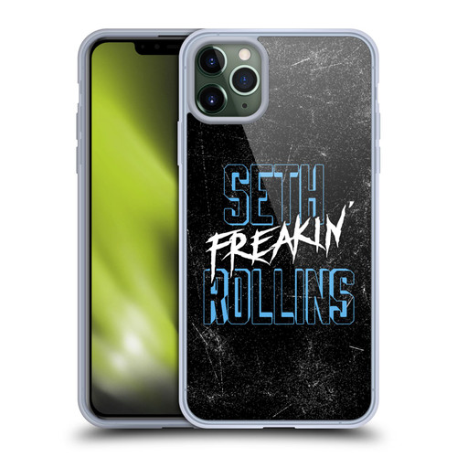 WWE Seth Rollins Logotype Soft Gel Case for Apple iPhone 11 Pro Max